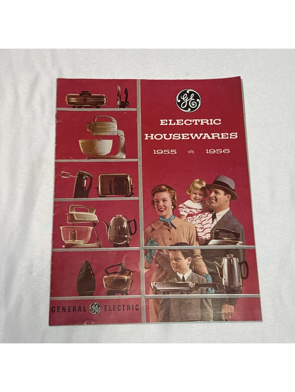 1955-1956 General Electric housewares catalog + Dealer Price & Order Sheet VTG